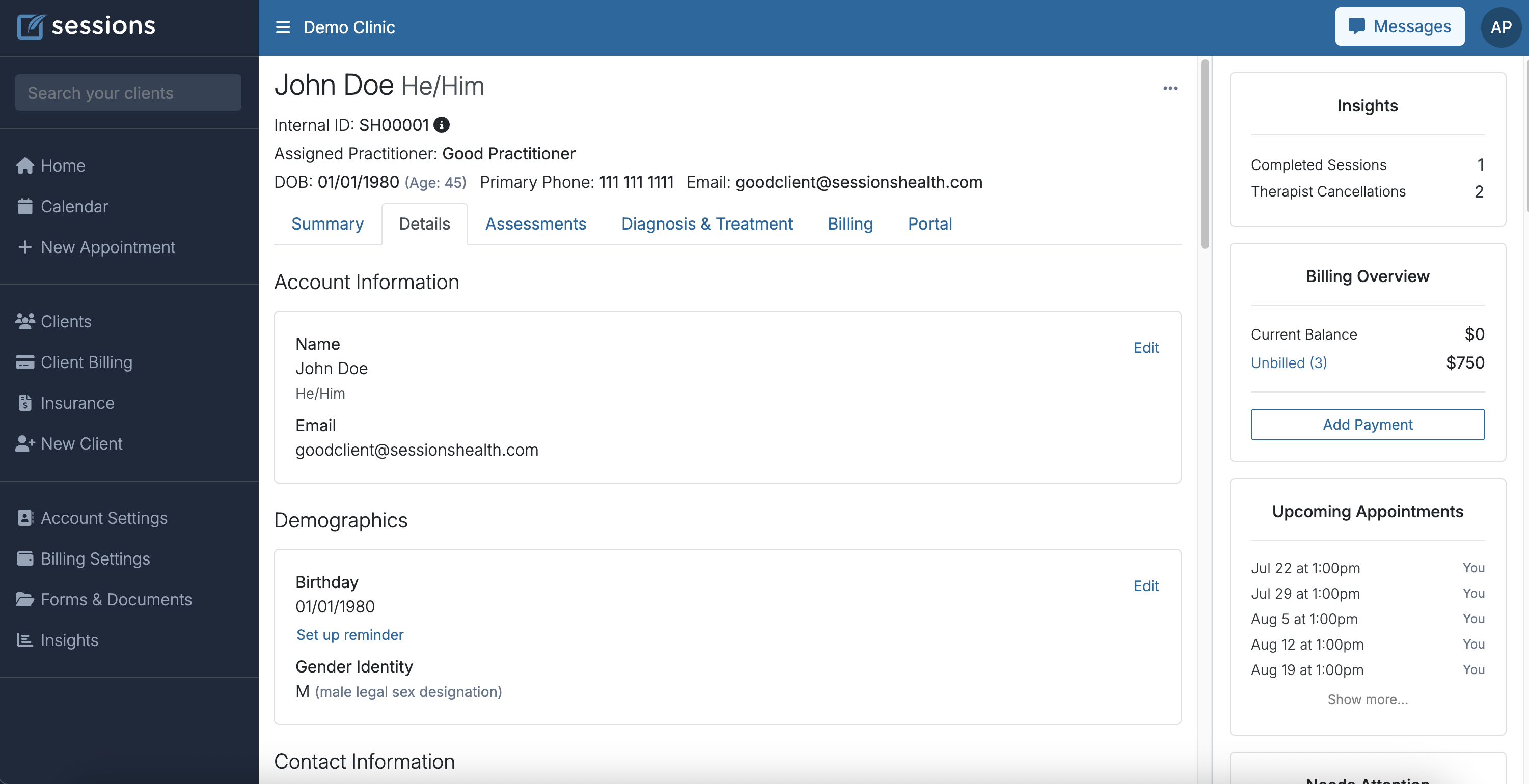 Client Management