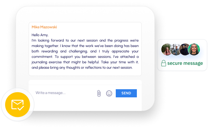 Client Portal HIPPA messaging